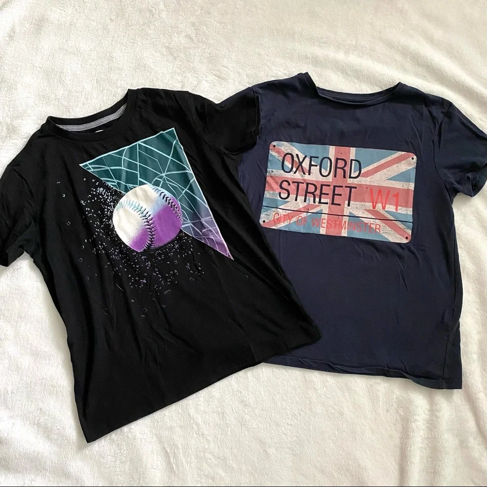 Oxford Street and Baseball Bundle Youth T-shirts